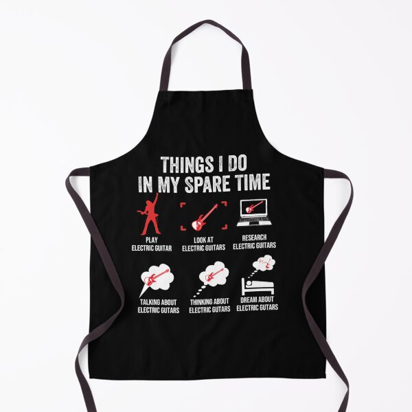 Item preview, 6 Things I Do In My Spare Time Electric Guitar Player Pullover Sweatshirt designed and sold by rukoroupikq.