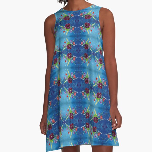 Viola Bouquet A-Line Dress
