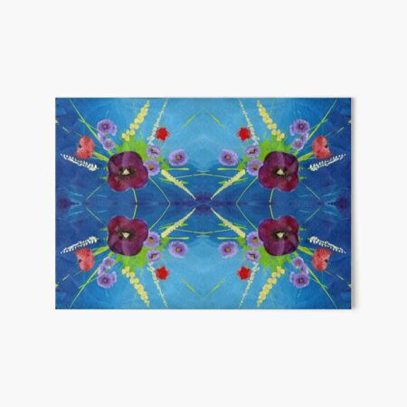 Viola Bouquet Art Board Print