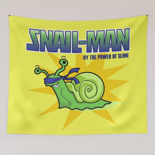 Item preview, Snail-Man - by the Power of Slime designed and sold by Patterns and critters.