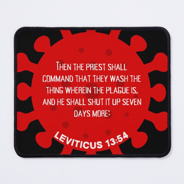 Item preview, Wash the thing wherein the Plague is, Leviticus 13:54, Bible Scripture  designed and sold by VerseforWear.