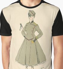 1917 French Postcard - La Serbie Graphic T-Shirt