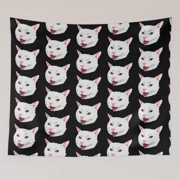 Item preview, Happy Cat Meme, Cursed Cat Images designed and sold by printify.