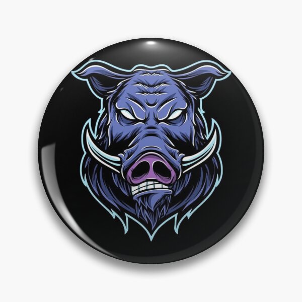 Item preview, Angry Pig Art Design Draw Street Art Retro Culture Vintage Animal designed and sold by BK-Fishing.