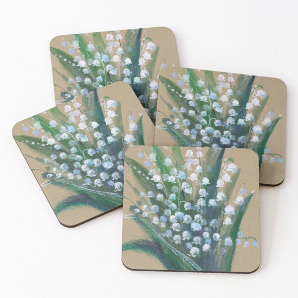 Item preview, Lily Of The Valley Watercolor Print designed and sold by NatalyMak.