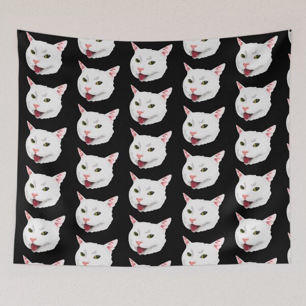 Item preview, Happy Cat Meme, Cursed Cat Images designed and sold by printify.