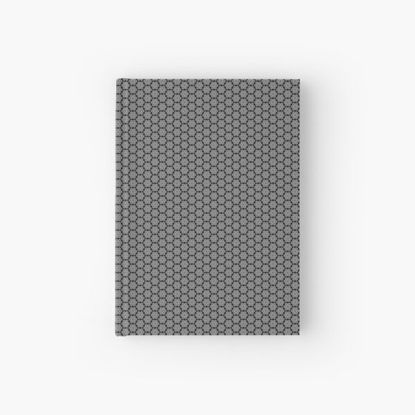 Motif noir et gris Carnet cartonné