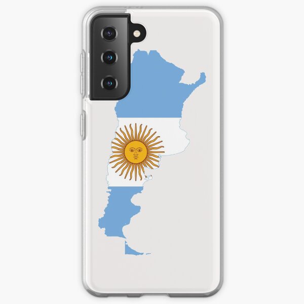 Flag Map of Argentina Samsung Galaxy Soft Case