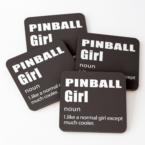 Item preview, Pinball Girl Definition, Funny Pinball designed and sold by Aerial Addicts.