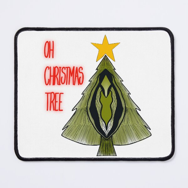 Item preview, Oh Christmas Tree Vulva  designed and sold by Tammie  Sharp.