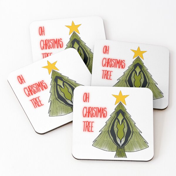 Item preview, Oh Christmas Tree Vulva  designed and sold by Tammie  Sharp.