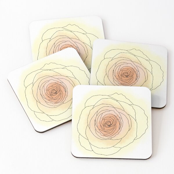 Item preview, Yellow Rose Digital Sketch designed and sold by Jessica Deighton.