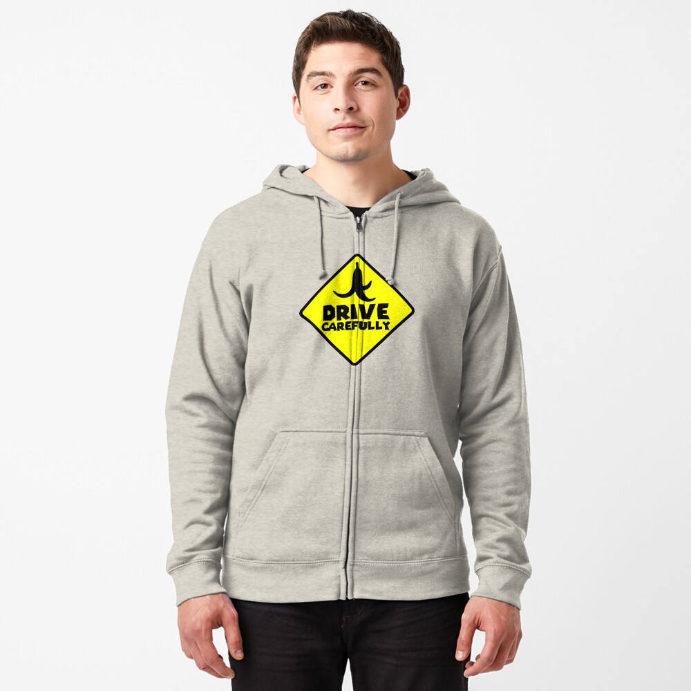 Vista previa del artículo con la obra «Sudadera con capucha y cremallera», diseñado y vendido por drewfu.