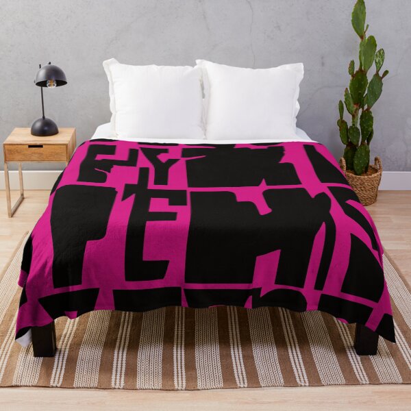 Item preview, Old News, Geometric Design In Cerise Red designed and sold by I-Desire.