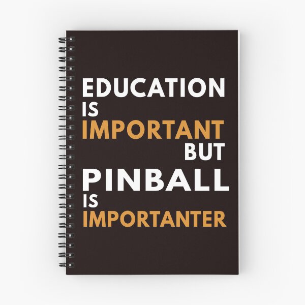 Item preview, Education And Pinball, Funny Pinball designed and sold by Aerial Addicts.