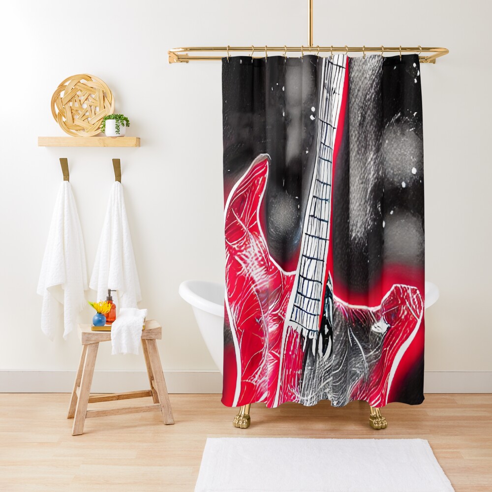 Item preview, Shower Curtain designed and sold by Ojfox.