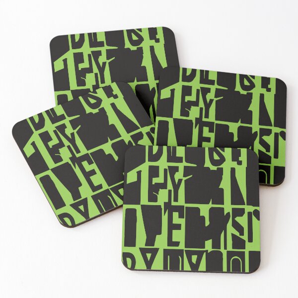 Item preview, Old News, Geometric Design In Forest Green designed and sold by I-Desire.