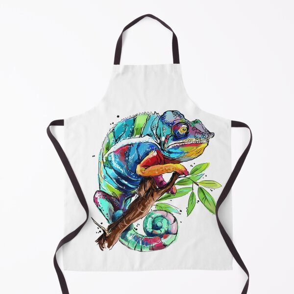 Item preview, Watercolor Abstract Chameleon designed and sold by Ink Bloom Studio ⭐⭐⭐⭐⭐.