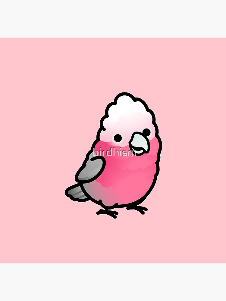 Thumbnail 2 of 2, Tote Bag, Rose-Breasted Galah Cockatoo designed and sold by birdhism.