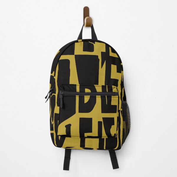 Item preview, Old News, Geometric Design In Mustard Yellow designed and sold by I-Desire.