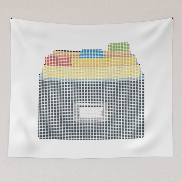 Item preview, Emoji Pixel Art Card File Box designed and sold by Pixel4Art.