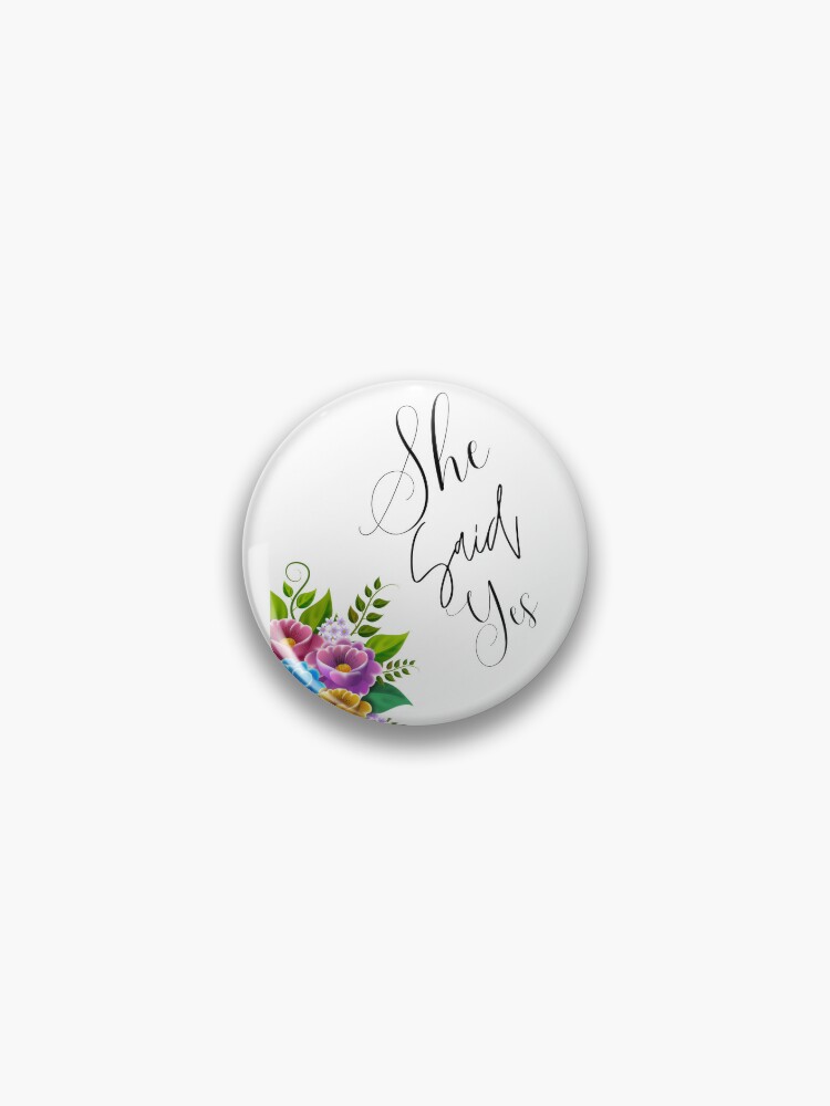 Bridal Shower Favors Pin for Sale by prinn222
