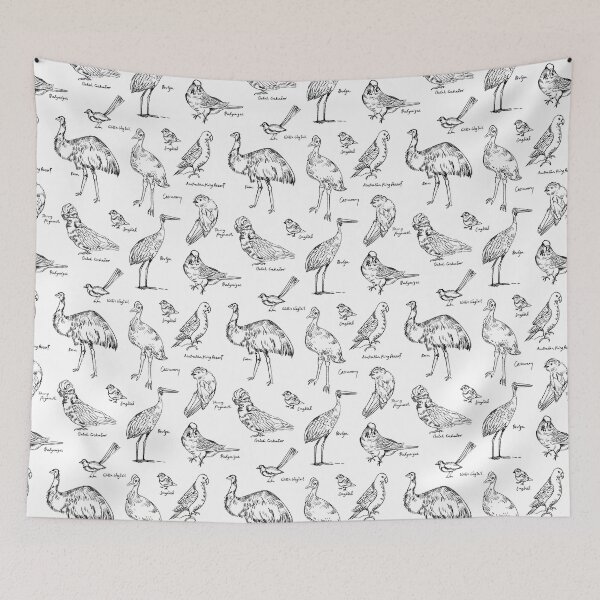 Item preview, Australian Birds  designed and sold by TheLazyPainter.
