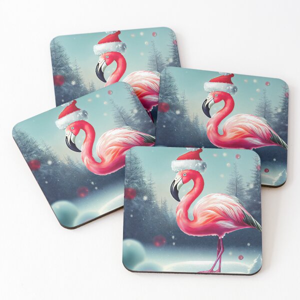 Item preview, Cute Christmas Flamingo designed and sold by art8085.