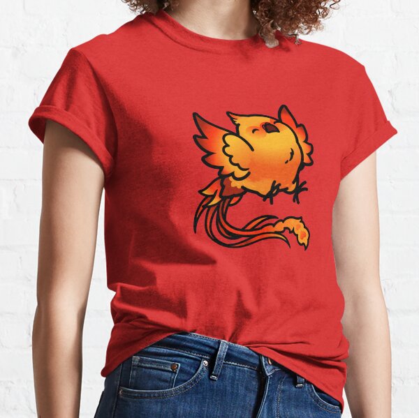 Phoenix T-Shirt Rise From the Ashes Bird Animal Graphic Tee-PL – Polozatee