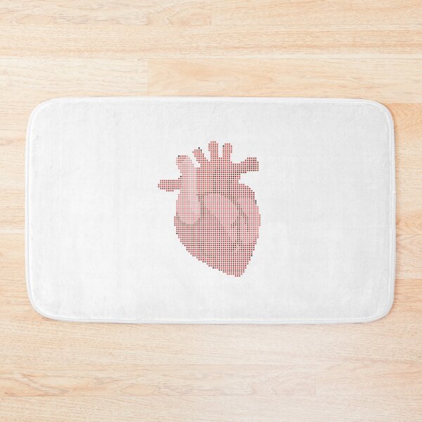 Item preview, Emoji Pixel Art Anatomical Heart designed and sold by Pixel4Art.