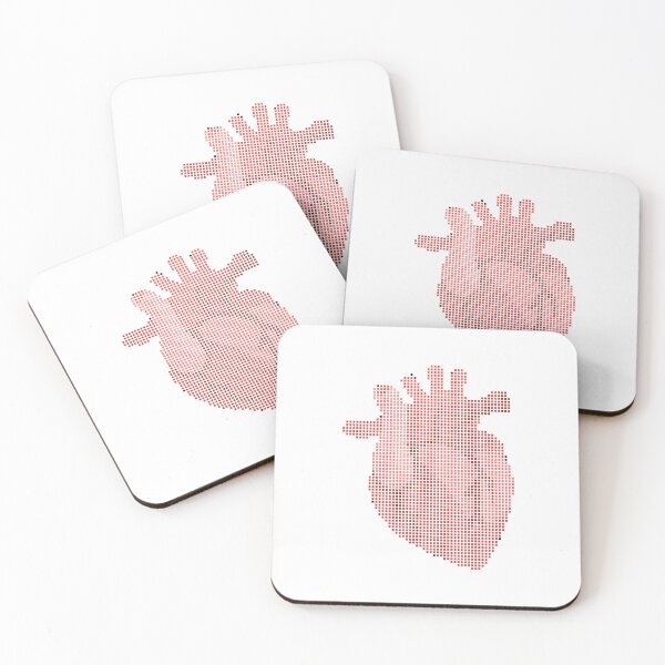 Item preview, Emoji Pixel Art Anatomical Heart designed and sold by Pixel4Art.