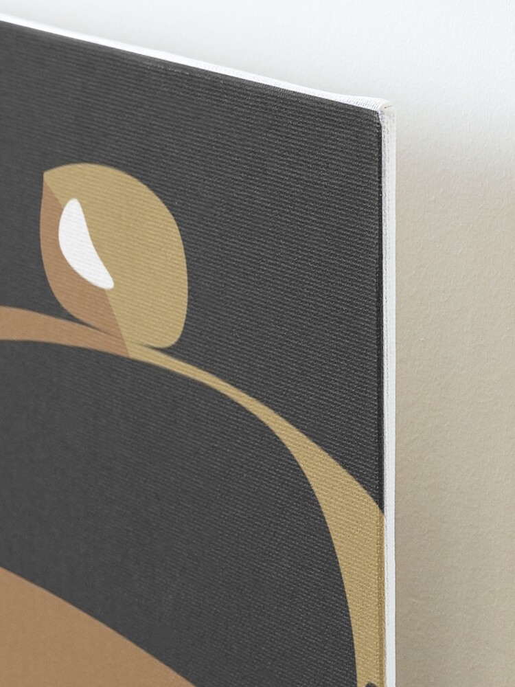 Alternate view of A Jar - abstract shapes Mounted Print