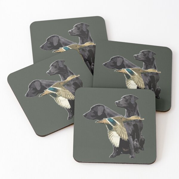 Item preview, Minimalist Labrador Retriever and Duck Hunting designed and sold by LifeCrush.