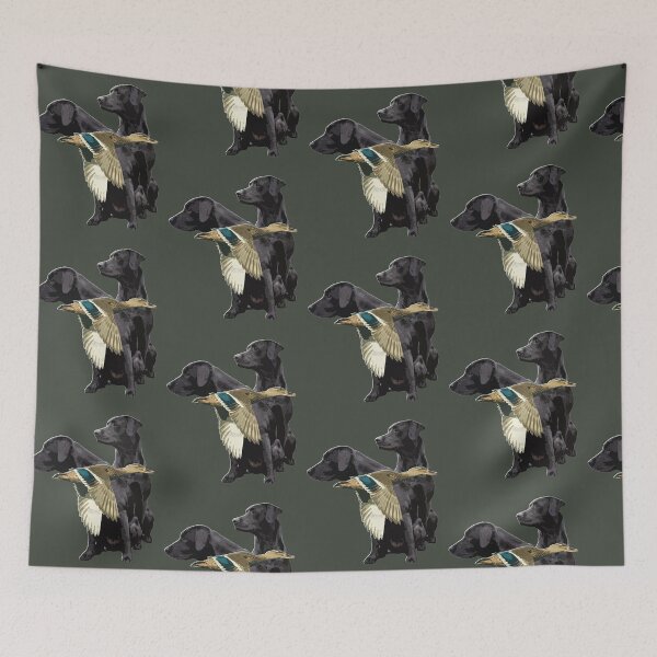 Item preview, Minimalist Labrador Retriever and Duck Hunting designed and sold by LifeCrush.