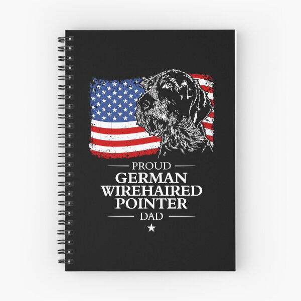 Item preview, German Wirehaired Pointer Dad American Flag Patriotic Dog designed and sold by dogarts.