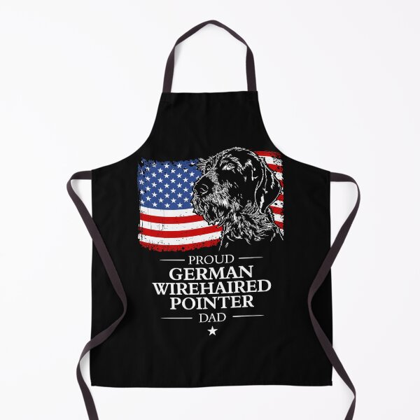 Item preview, German Wirehaired Pointer Dad American Flag Patriotic Dog designed and sold by dogarts.