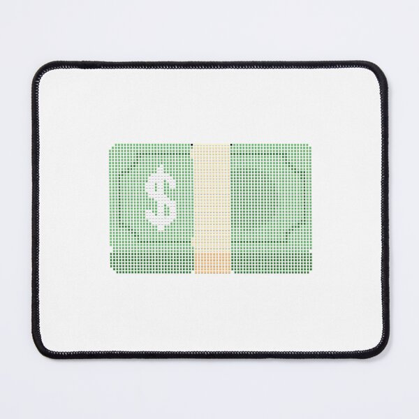 Item preview, Emoji Pixel Art Banknote with Dollar Sign designed and sold by Pixel4Art.