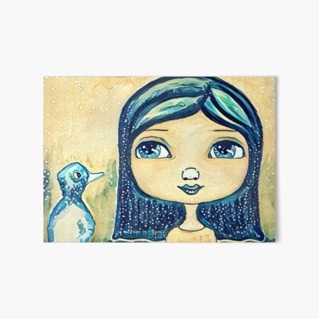 Rainy Day Friends Art Board Print