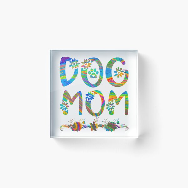 Item preview, Handwritten Dog Mom designed and sold by PetSafari.