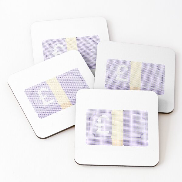 Item preview, Emoji Pixel Art Banknote with Pound Sign designed and sold by Pixel4Art.