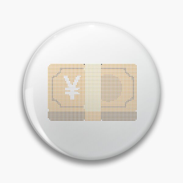 Item preview, Emoji Pixel Art Banknote with Yen Sign designed and sold by Pixel4Art.