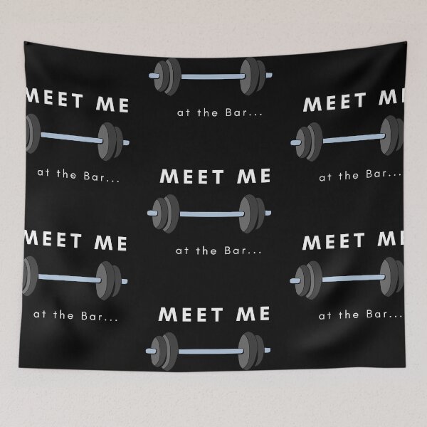 Item preview, Meet Me at the Bar Black designed and sold by unclejab.