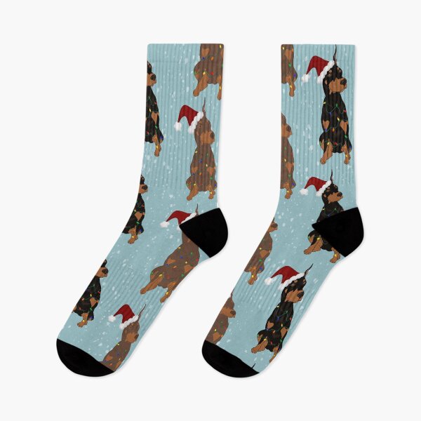 Item preview, Christmas Doberman Pinscher  designed and sold by KantstandyaC.