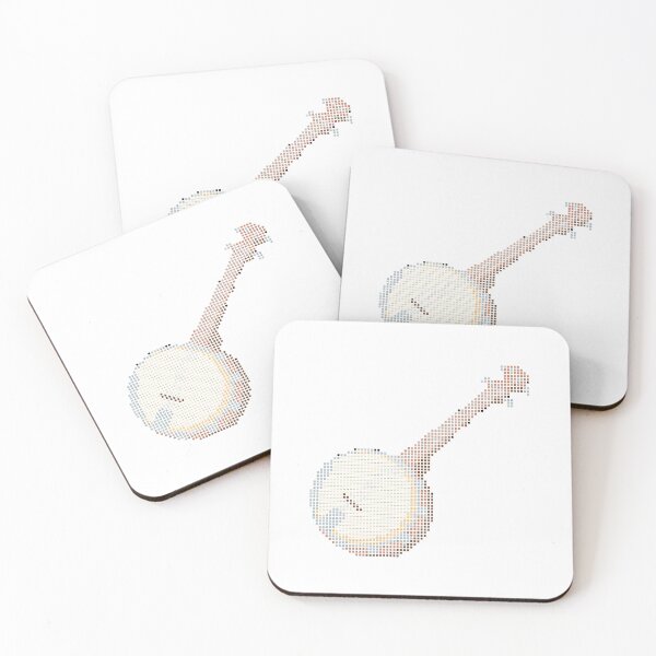 Item preview, Emoji Pixel Art Banjo designed and sold by Pixel4Art.