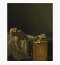 The Death of Marat by Jacques-Louis David Photographic Print