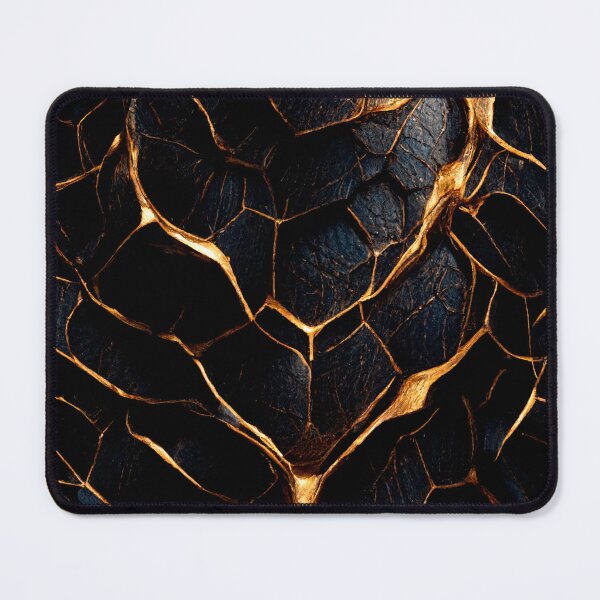 Item preview, ALIEN BRAIN SKIN - BLACK & GOLD designed and sold by Gert Street.