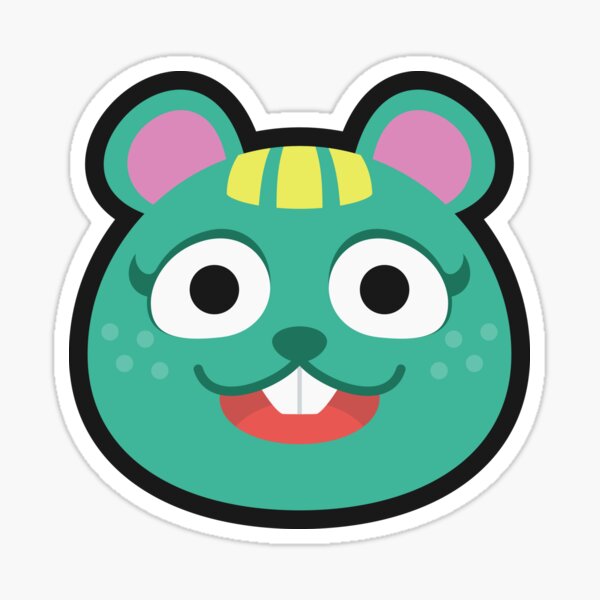 Animal Crossing Nibbles Stickers Redbubble
