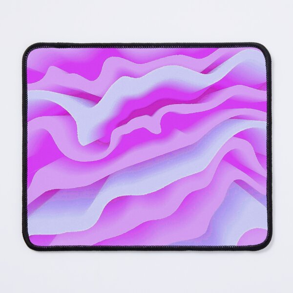 Item preview, Flower Petals Abstract Floral Botanical in Magenta Pale Violet Pale Blue Shades designed and sold by Beachy.
