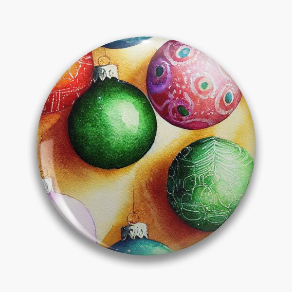 Item preview, Colorful Christmas balls designed and sold by art8085.