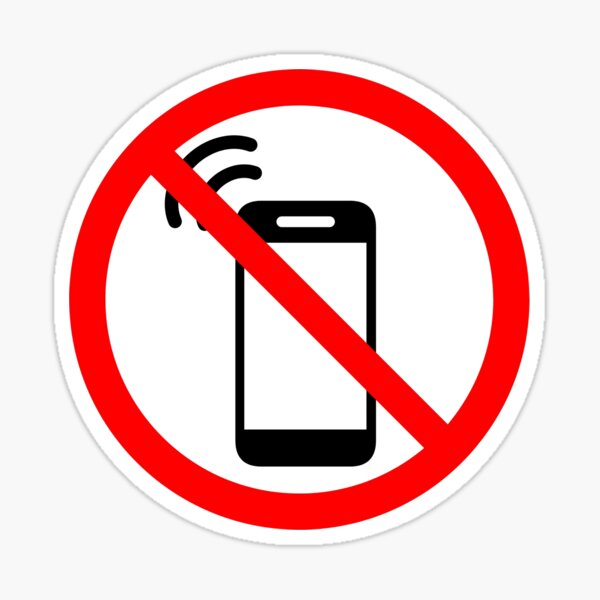 Artikel-Vorschau von Kein Telefonzeichen, designt und verkauft von Zip-Zup.